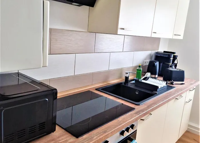 Citywohnung Gustav Bachmann - 3 Schlafzimmer, Kueche, Bad 公寓